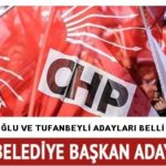 CHP İmamoğlu ve Tufanbeyli Belediye Başkan Adayları Belli Oldu.