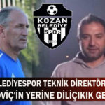 KOZAN BELEDİYESPOR TEKNİK DİREKTÖRLÜĞÜNE DİLİÇIKIK GETİRİLDİ
