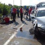 MANSURLU YOLUNDA KAZA; 1 ÖLÜ 3 YARALI