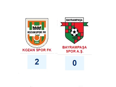 Kozan Spor 2 – 0 Bayrampaşa Spor