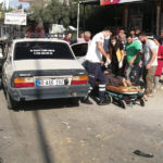 KOZAN’DA İKİ OTOMOBİLİN KARIŞTIĞI KAZADA 2 KİŞİ YARALANDI