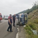 KOZAN’DA TRAFİK KAZASI 1 YARALI