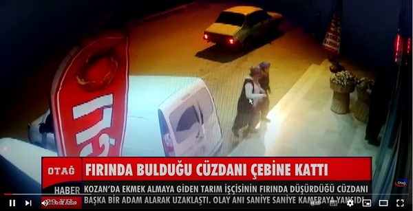 FIRINDA DÜŞEN CÜZDANI CEBİNE KATTI