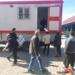 GÜRDAL TOPAL DEPREM BÖLGESİNE İKİ KONTEYNIR İLE DESTEK VERİYOR