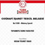 Tufanbeyli Kuru Fasulyesi Coğrafi İşaret Tescil Belgesi alındı