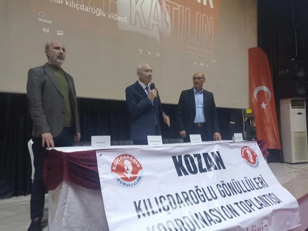 Kozan’da Kılıçdaroğlu Gönüllüleri Koordinasyon Toplantısı Yapıldı