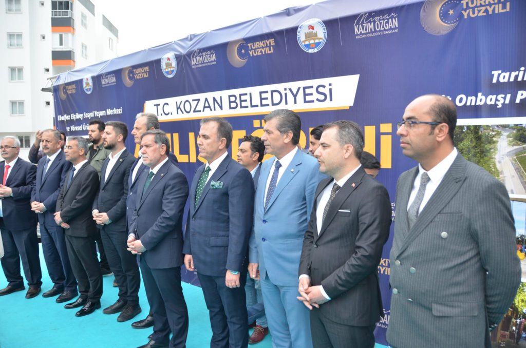 KOZAN’DA SOSYAL YAMAM MERKEZİNE EBULFEZ ELÇİBEY ‘İN ADI VERİLDİ