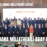 MHP ADANA MİLLETVEKİLİ ADAY LİSTESİ 2023