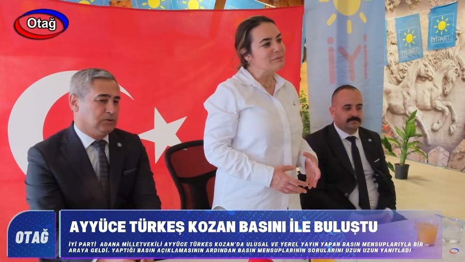 AYYÜCE TÜRKEŞ KOZAN BASINI İLE BULUŞTU