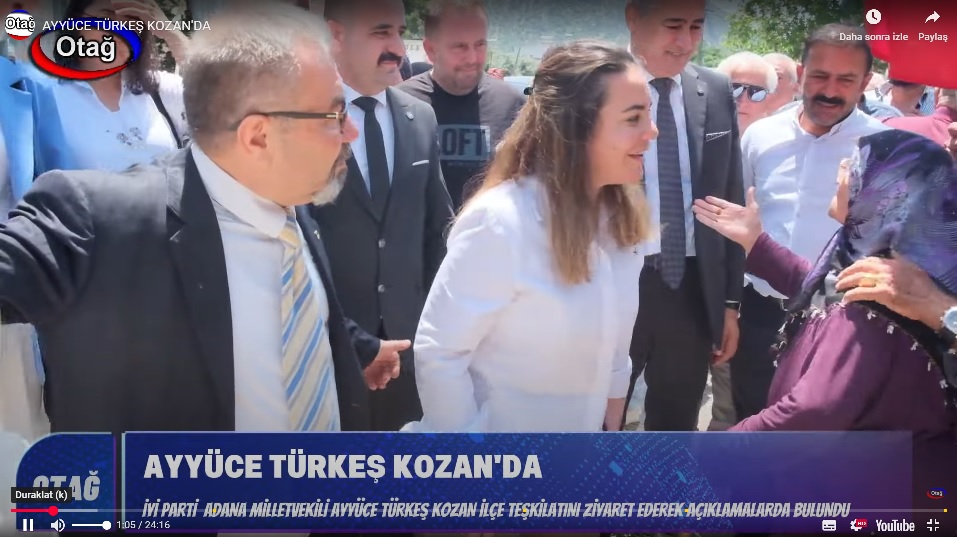 AYYÜCE TÜRKEŞ KOZAN’DA