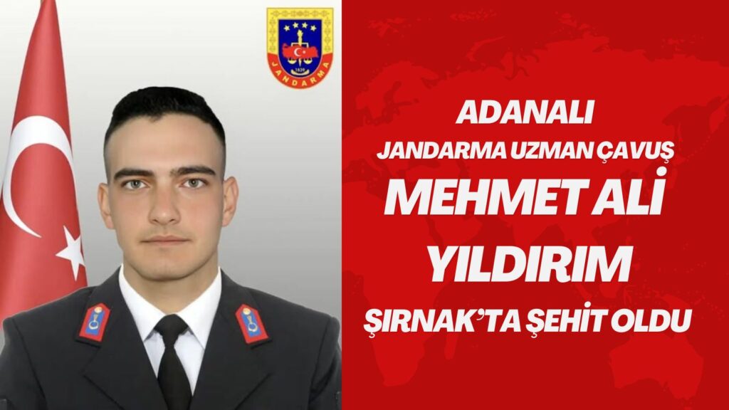 Adanamıza Şehit Haberi Geldi