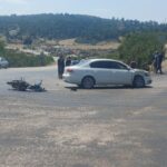 Akdam Köyü’nde Trafik Kazası: 1 Yaralı