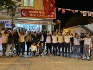 Yeniden Refah Partisi Kozan’da Birlik ve Kararlılık Mesajı Verdi