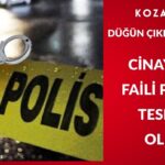 Kozan’da Düğün Çıkışı Cinayet: Fail Teslim Oldu