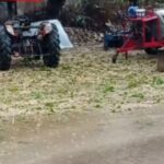 YASSIÇALI KÖYÜNDE ŞİDDETLİ DOLU YAĞIŞI