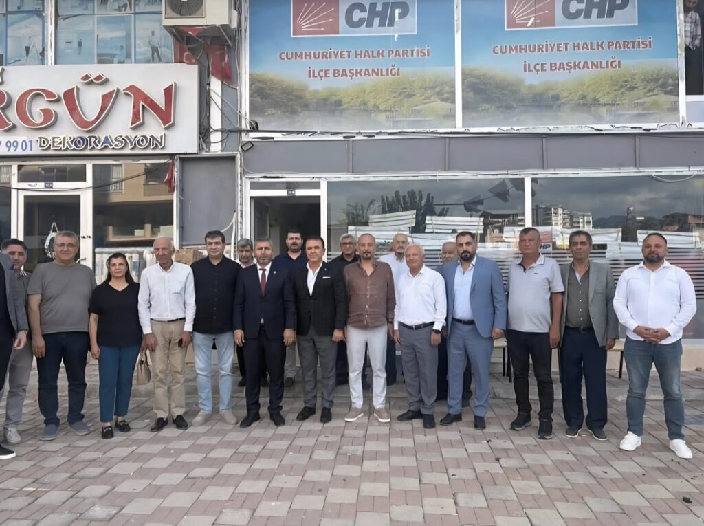 Kozan Ticaret Odası’ndan CHP İlçe Başkanı Erkan Karaoğlu’na Hayırlı Olsun Ziyareti