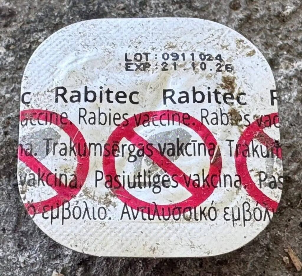 Dikkat! Kuduz Aşı Yemlerine Dokunmayın!