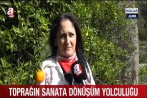 Kozanlı Seramik Sanatçısı Nermin Elmalı Ulusal Kanalda…