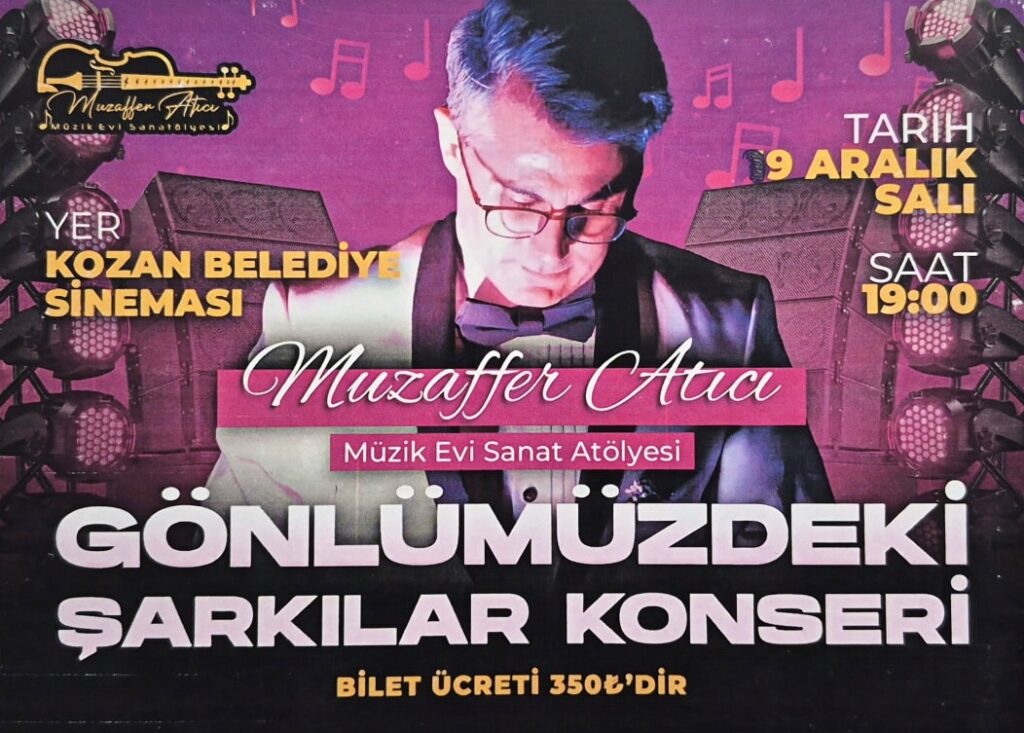 Muzaffer Hocamızın emek ve sanat dolu sahnesinde buluşmak dileğiyle…