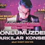 Muzaffer Hocamızın emek ve sanat dolu sahnesinde buluşmak dileğiyle…