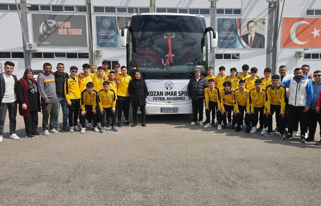 KOZAN İMAR SPOR U16 BÖLGE ŞAMPİYONASI İÇİN ŞANLIURFA’YA GİTTİ