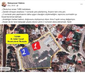 Okul Müdüründen Kamu Yararı Çağrısı: “Doğru Olan Yapılsın”