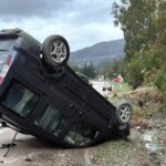 KOZAN – FEKE KARA YOLUNDA KAZA: 1 KİŞİ YARALANDI