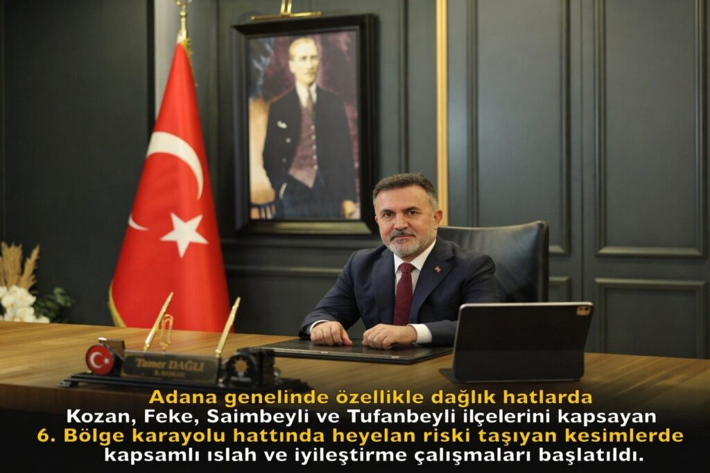 Karayolları Yeni Yatırım Planıyla Kozan, Feke, Saimbeyli ve Tufanbeyli Karayoluna  4 milyar 270 milyon liralık bütçe ayrıldı.