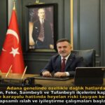 Karayolları Yeni Yatırım Planıyla Kozan, Feke, Saimbeyli ve Tufanbeyli Karayoluna  4 milyar 270 milyon liralık bütçe ayrıldı.