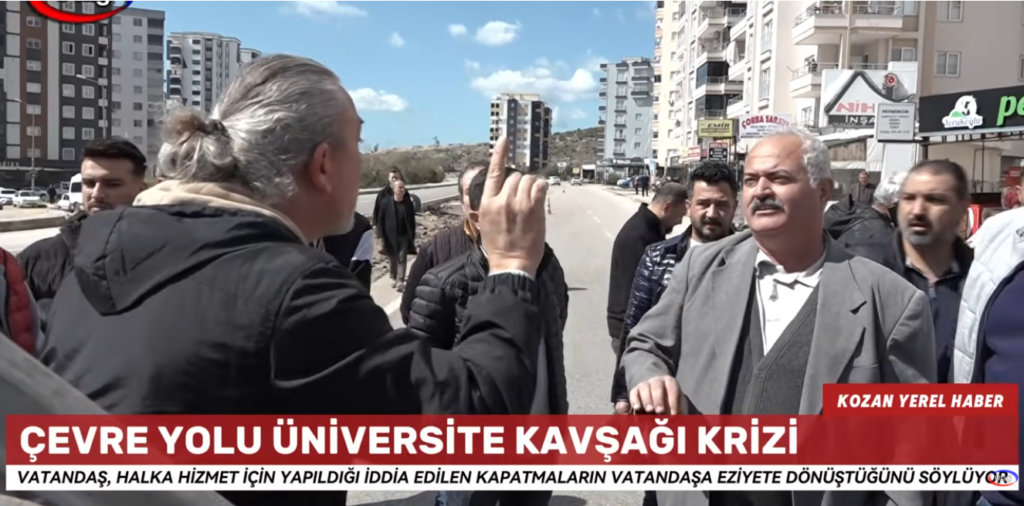 KOZAN ÇEVRE YOLU ÜNİVERSİTE KAVŞAĞI KRİZİ