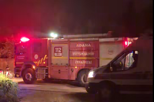 KOZAN’DA KORKUTAN EV YANGINI