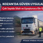 Kozan’da Polis Operasyonlarında Uyuşturucu Satıcısı 6 Kişi Yakalandı