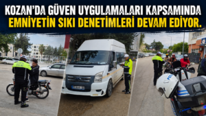 KOZAN’DA 1 HAFTADA SİLAH, UYUŞTURUCU VE ARANAN ŞAHISLAR YAKALANDI