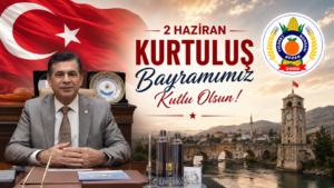 KOZAN TİCARET BORSASI BAŞKANI ÇEVİKALP’TEN 2 HAZİRAN MESAJI