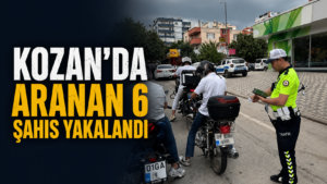 Kozan’da Aranan 6 Şahıs Yakalandı