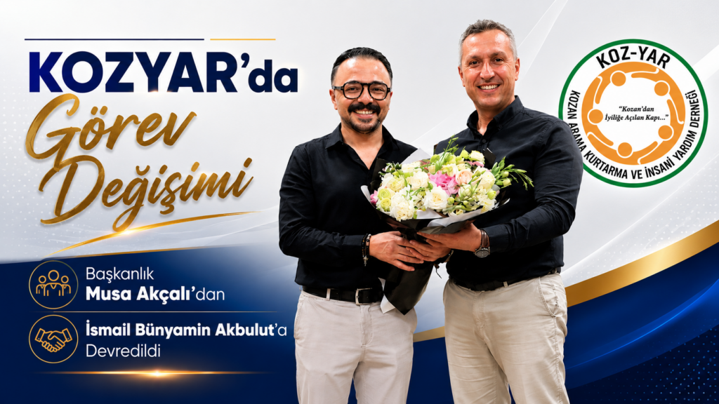 KOZYAR’da Görev Değişimi: Başkanlık Musa Akçalı’dan İsmail Bünyamin Akbulut’a Devredildi