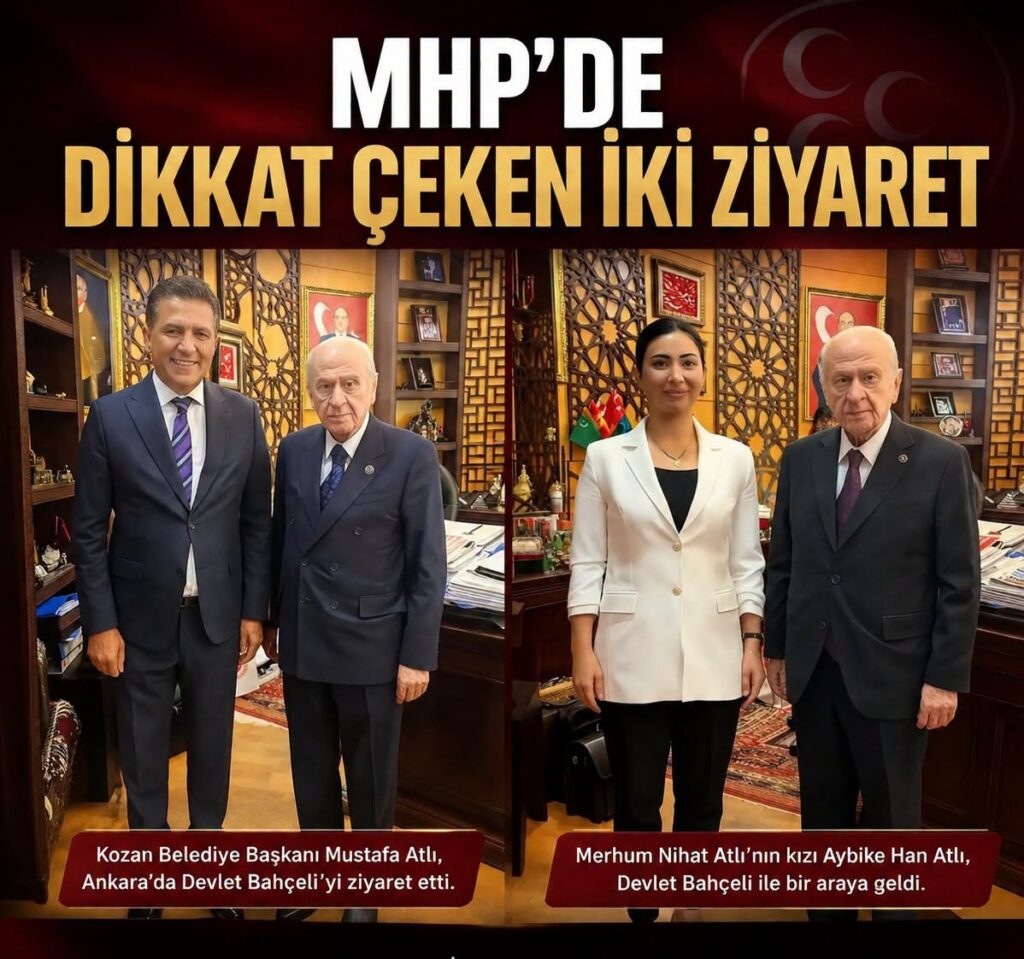 MHP’DE DİKKAT ÇEKEN İKİ ZİYARET