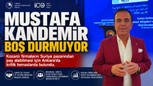 MUSTAFA KANDEMİR BOŞ DURMUYOR