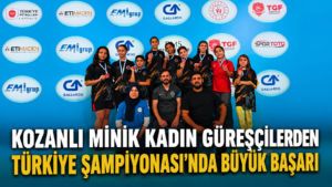 KOZANLI MİNİK KADIN GÜREŞÇİLERDEN TÜRKİYE ŞAMPİYONASI’NDA BÜYÜK BAŞARI