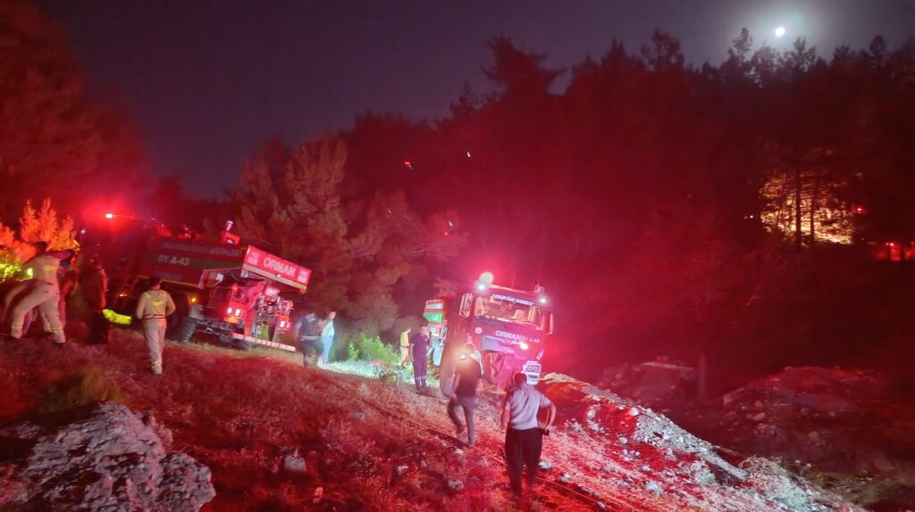 Kozan’daki Orman Yangını Büyük Oranda Kontrol Altına Alındı