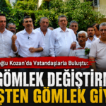 Anıl Tanburoğlu Kozan’da Vatandaşlarla Buluştu: “Biz Gömlek Değiştirmedik, Ateşten Gömlek Giydik”