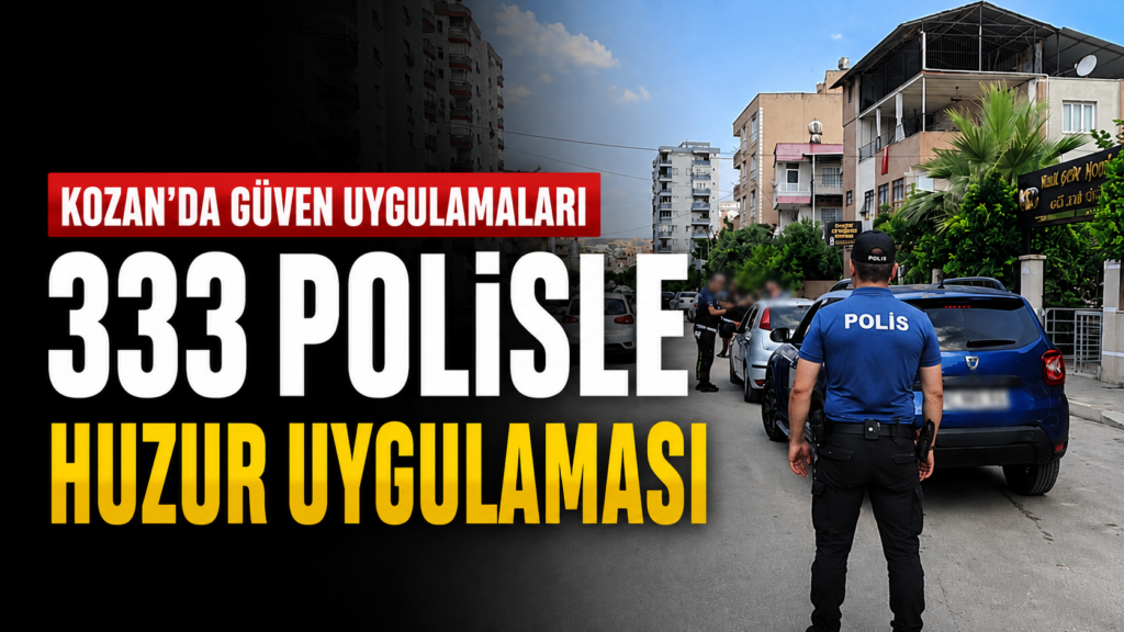 KOZAN’DA BİR HAFTALIK DENETİMLERDE SİLAH, UYUŞTURUCU VE ARANAN ŞAHISLAR YAKALANDI
