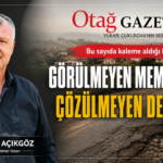 Levent Açıkgöz; Görülmeyen Memleketin Çözülmeyen Dertleri