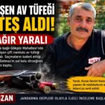 Kozanda Av Tüfeği Ateş Aldı: 1 Ağır Yaralı