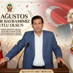 Kozan Ticaret Borsası Başkanı Çevikalp’tan 30 Ağustos Zafer Bayramı Mesajı