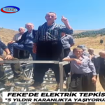 FEKE’DE ELEKTRİK TEPKİSİ: ÇONDU KÖYÜNDE 5 YILDIR KARANLIKTA YAŞIYORUZ. ELEKTRİK YOK