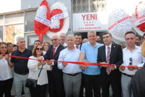 YENİ PARTİ KOZAN İLÇE BAŞKANLIĞI BİNASI AÇILDI
