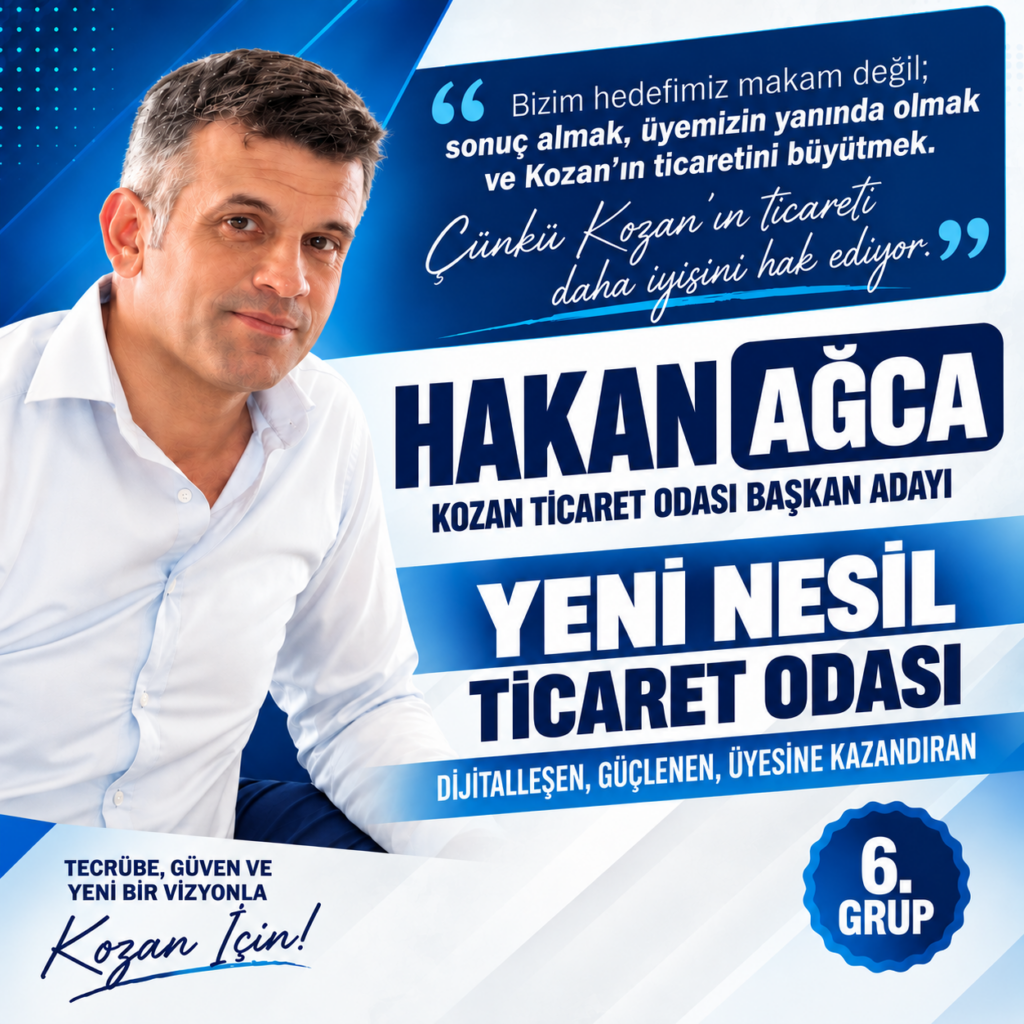Hakan Ağca; Üyelerine gerçek anlamda değer kazandıran bir Ticaret Odası için yola çıktık.