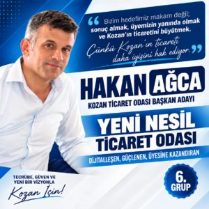 Hakan Ağca; Üyelerine gerçek anlamda değer kazandıran bir Ticaret Odası için yola çıktık.