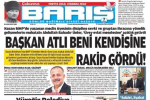 Av. Bahadır Abdullah Ünler: Başkan Mustafa Atlı beni kendisine rakip gördü!